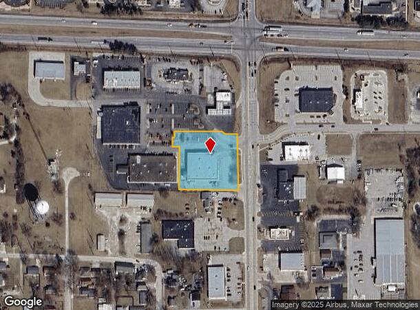  535 N Line St, Columbia City, IN Parcel Map