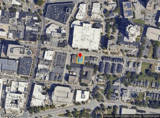  104 E Pennsylvania Ave, Towson, MD Parcel Map