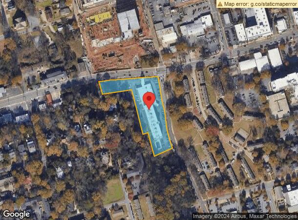  513 W Broad St, Athens, GA Parcel Map