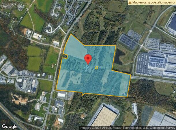  11901 Greencastle Pike, Hagerstown, MD Parcel Map