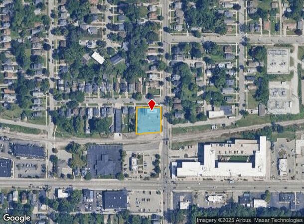  439 Diamond Ave Ne, Grand Rapids, MI Parcel Map