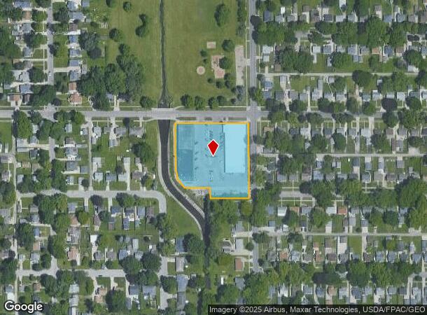 1010 E Mitchell Ave, Waterloo, IA Parcel Map