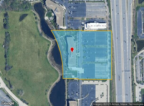 6650 Telecom Dr, Indianapolis, IN Parcel Map
