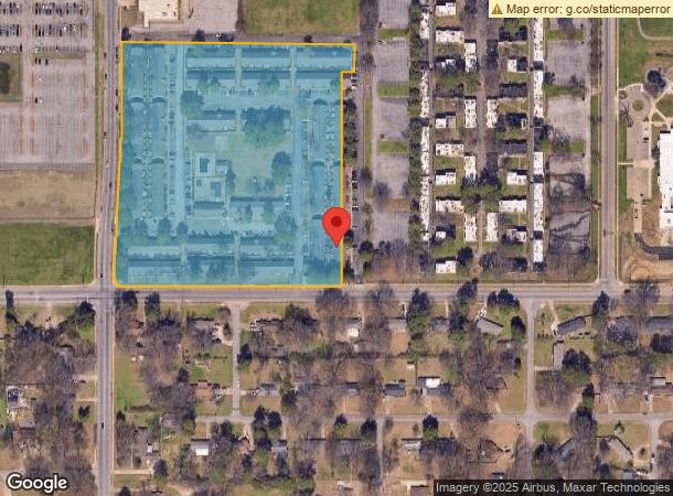  1328 Finley Rd, Memphis, TN Parcel Map