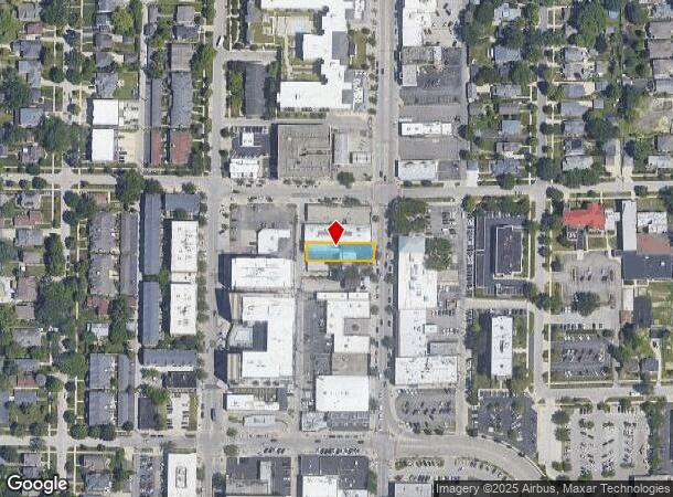  206 N York St, Elmhurst, IL Parcel Map