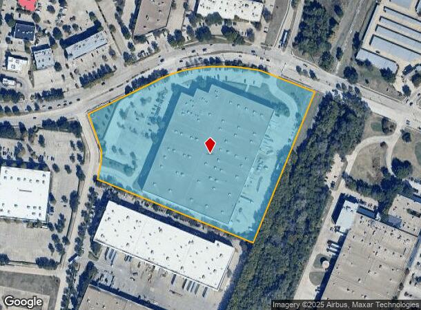 105 W Bethany Dr, Allen, TX Parcel Map