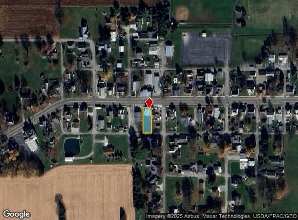 143 Main St, Benton Ridge, OH Parcel Map