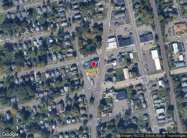 225 Oakwood Ave, Elmira, NY Parcel Map