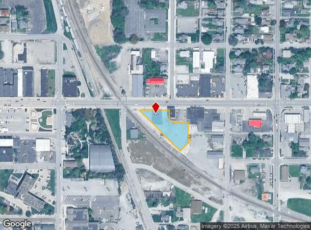  1553 Broad St, New Castle, IN Parcel Map