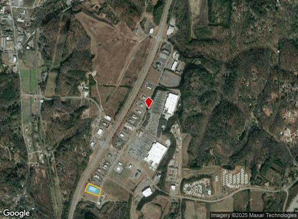  222 Highland Xing, Ellijay, GA Parcel Map