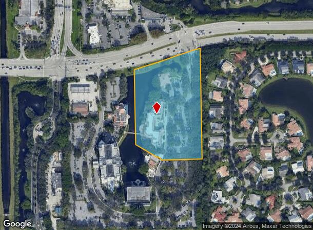  7800 Glades Rd, Boca Raton, FL Parcel Map