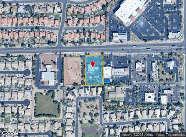 7655 W Thunderbird Rd, Peoria, AZ Parcel Map