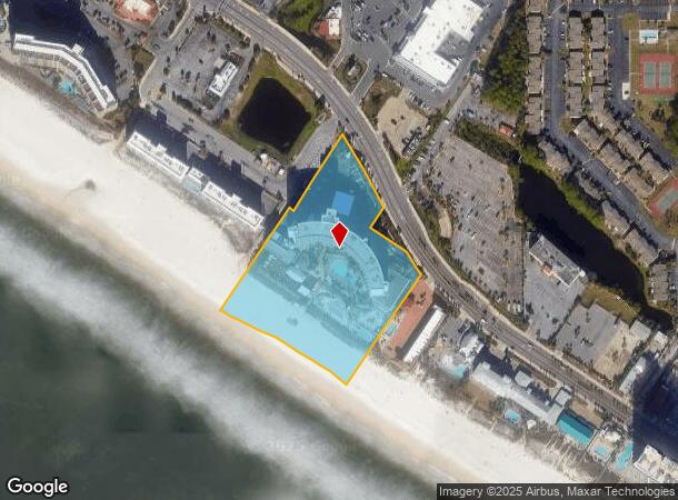  11127 Front Beach Rd, Panama City Beach, FL Parcel Map