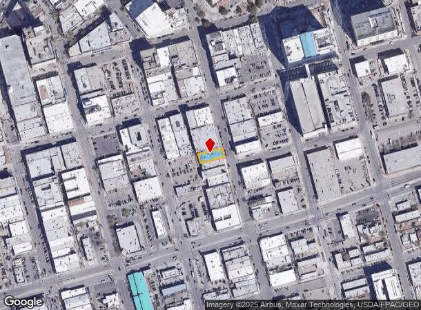  217 S Stanton St, El Paso, TX Parcel Map