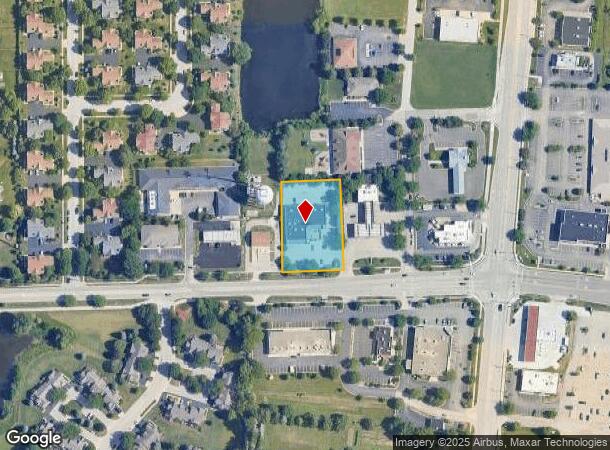  1268 W Spring St, South Elgin, IL Parcel Map