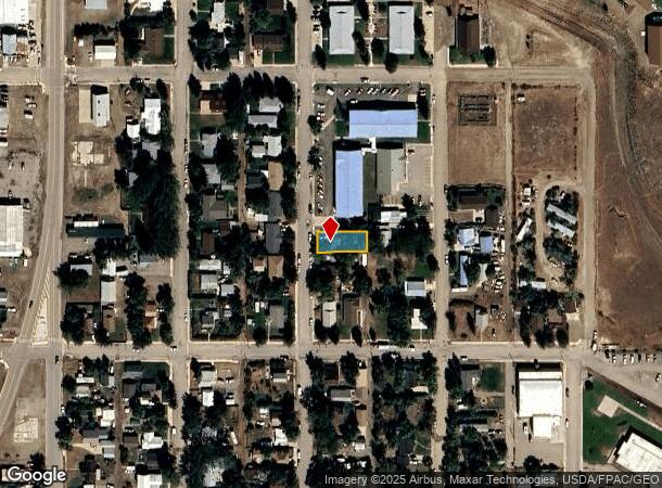 730 Granite Ave, Shelby, MT Parcel Map