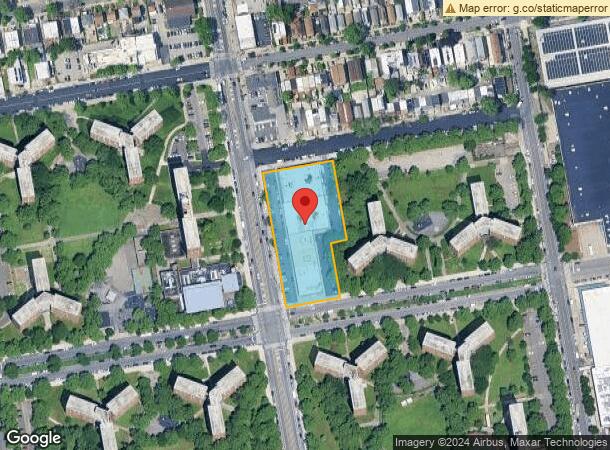  604 Castle Hill Ave, Bronx, NY Parcel Map