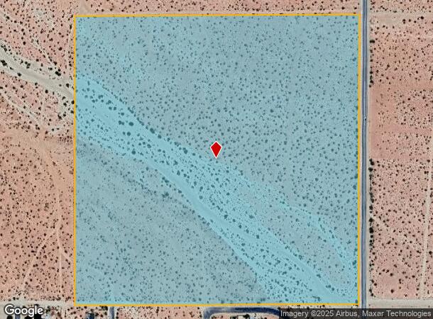 Sunburst, Joshua Tree, CA Parcel Map