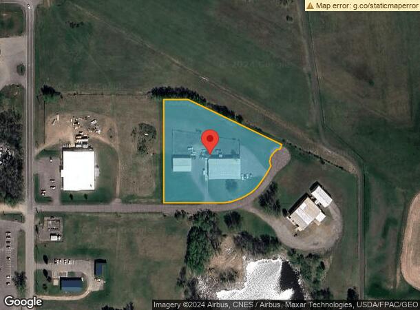  1518 Industrial Park Blvd, Mora, MN Parcel Map