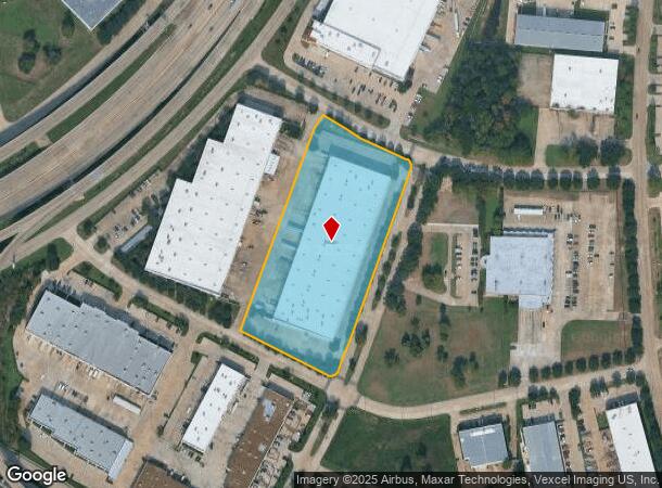  7049 W Brookhollow Dr N, Houston, TX Parcel Map