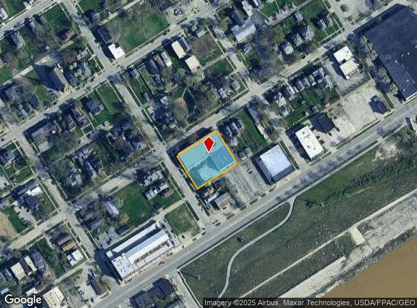 1202 N Superior St, Toledo, OH Parcel Map