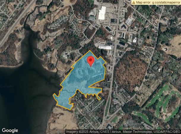  100 Clearwater Dr, Falmouth, ME Parcel Map