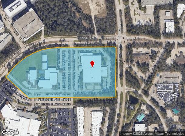 9201 Grogans Mill Rd, Spring, TX Parcel Map