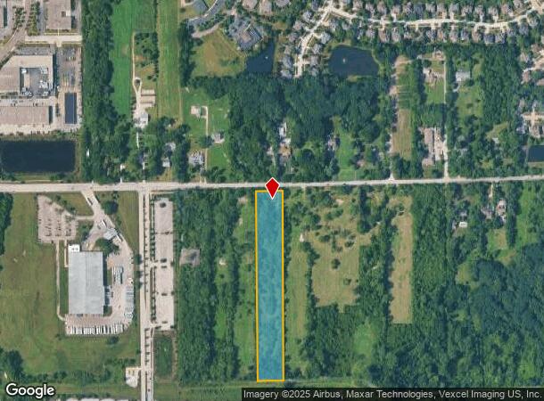 2025 Bilter Rd, Aurora, IL Parcel Map