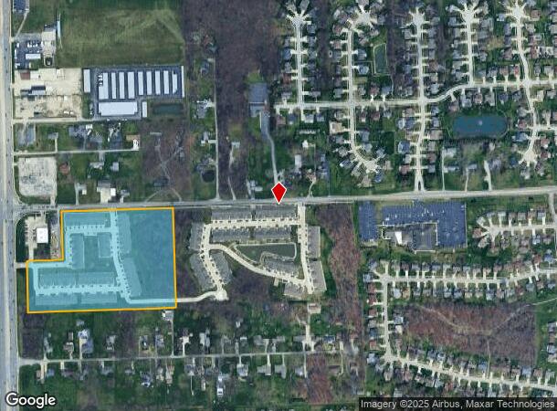 1225 W Wallen Rd, Fort Wayne, IN Parcel Map