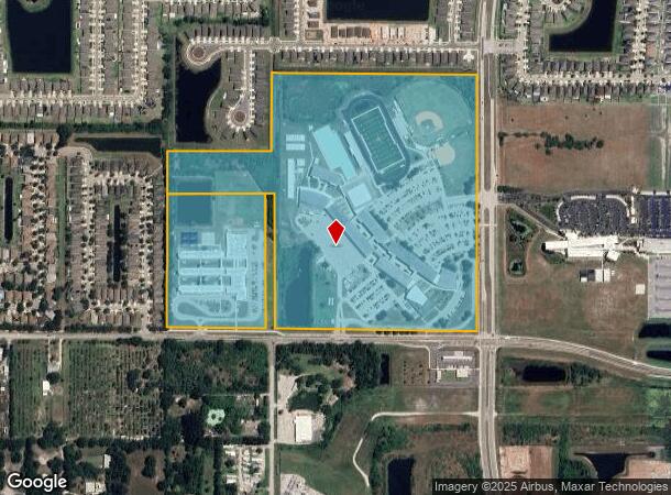  2342 E Shell Point Rd, Ruskin, FL Parcel Map