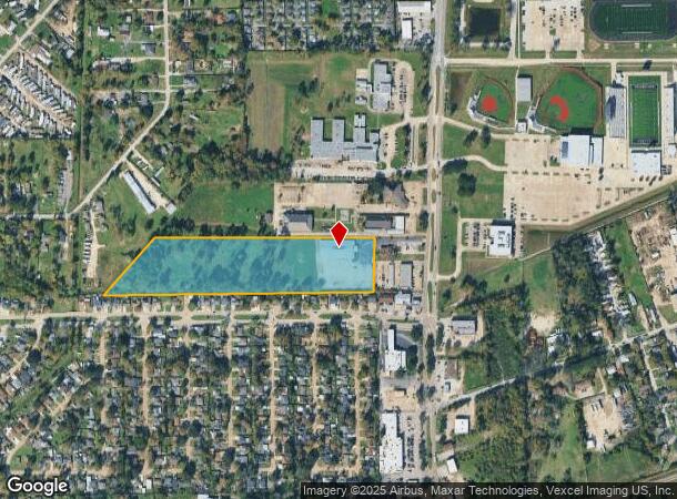  825 Sheldon Rd, Channelview, TX Parcel Map