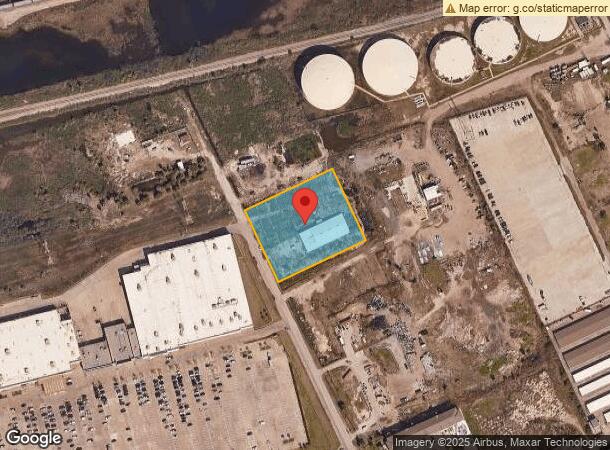  510 61St St, Galveston, TX Parcel Map