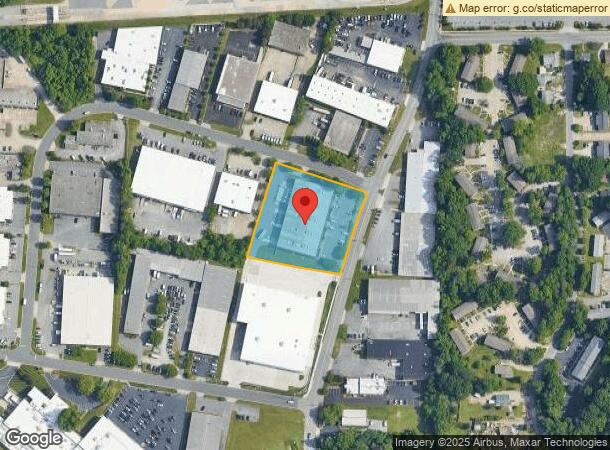  1000 Norwalk St, Greensboro, NC Parcel Map