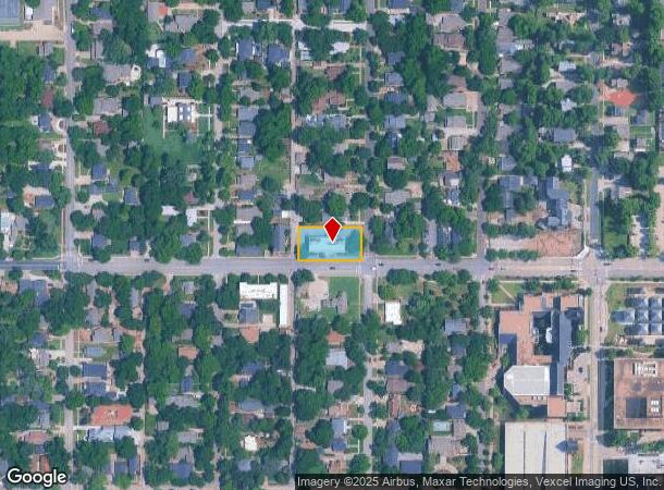  707 W Boyd St, Norman, OK Parcel Map