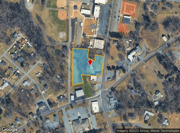 217 1St St Sw, Hildebran, NC Parcel Map