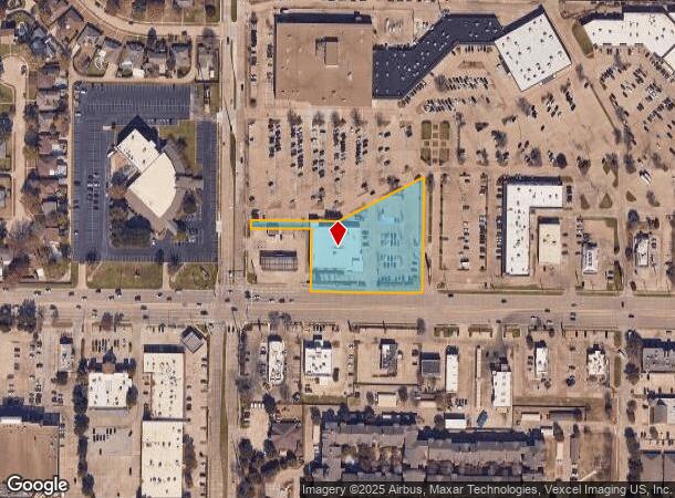 1585 W Main St, Lewisville, TX Parcel Map