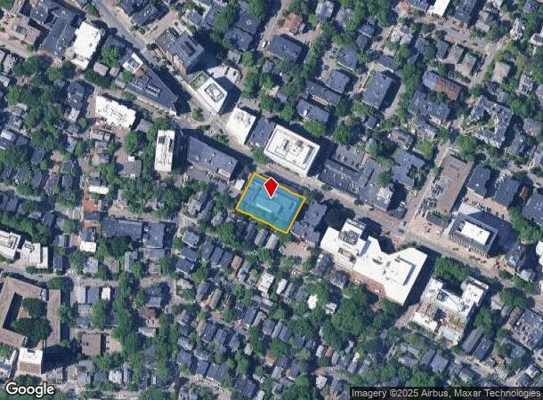 1028 Massachusetts Ave, Cambridge, MA Parcel Map