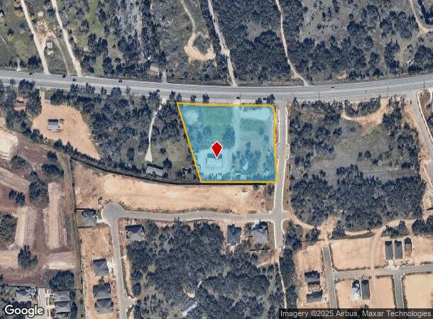 3309 W State Highway 29, Georgetown, TX Parcel Map