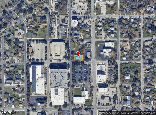 307 S Rock St, Georgetown, TX Parcel Map