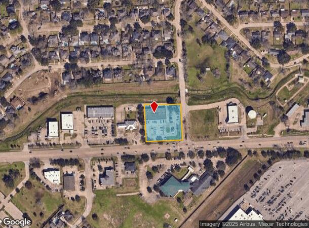 1807 Broadway St, Pearland, TX Parcel Map