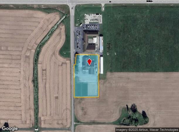  9100 S County Road 800 W, Daleville, IN Parcel Map