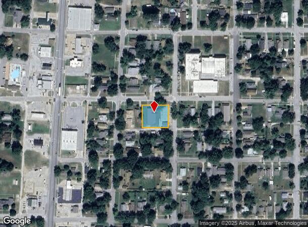 225 E 16Th St, Baxter Springs, KS Parcel Map