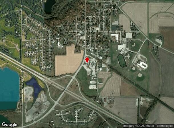  407 S Seminary St, Downs, IL Parcel Map