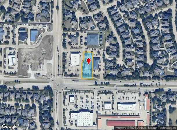  1258 W Exchange Pkwy, Allen, TX Parcel Map