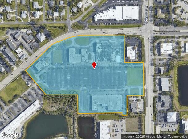  15550 San Carlos Blvd, Fort Myers, FL Parcel Map