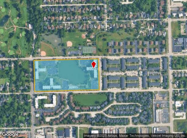 816 S Adams St, Westmont, IL Parcel Map