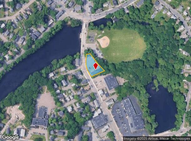202 Bussey St, Dedham, MA Parcel Map