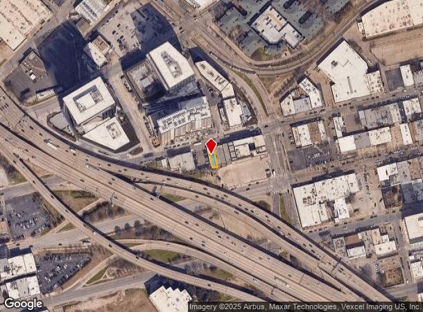 2538 Elm St, Dallas, TX Parcel Map