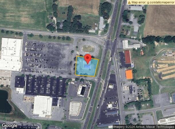  995 N Dupont Blvd, Milford, DE Parcel Map