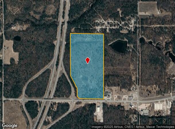 W Hc-Edmore Rd, Howard City, MI Parcel Map